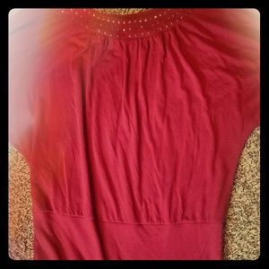 Cute 3/4 Sleeved baggy dress shirt